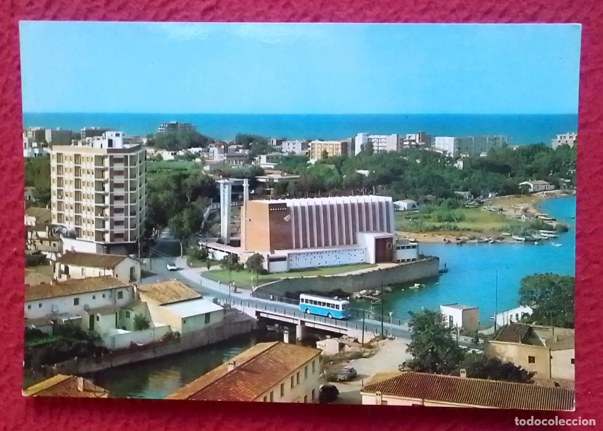 Postales: ANTIGUA POSTAL POST CARD GAND&Iacute;A VALENCIA EL GRAO SPAIN ESPAGNE SPANIEN..PUENTE AUTOBUS...SPAGNA...
