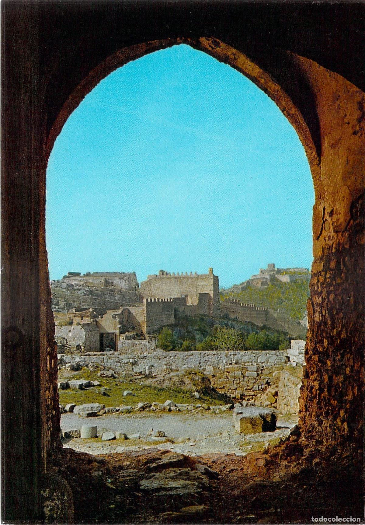 Postales: Postal Castillo de Sagunto Vista desde la Puerta de Almenara Valencia