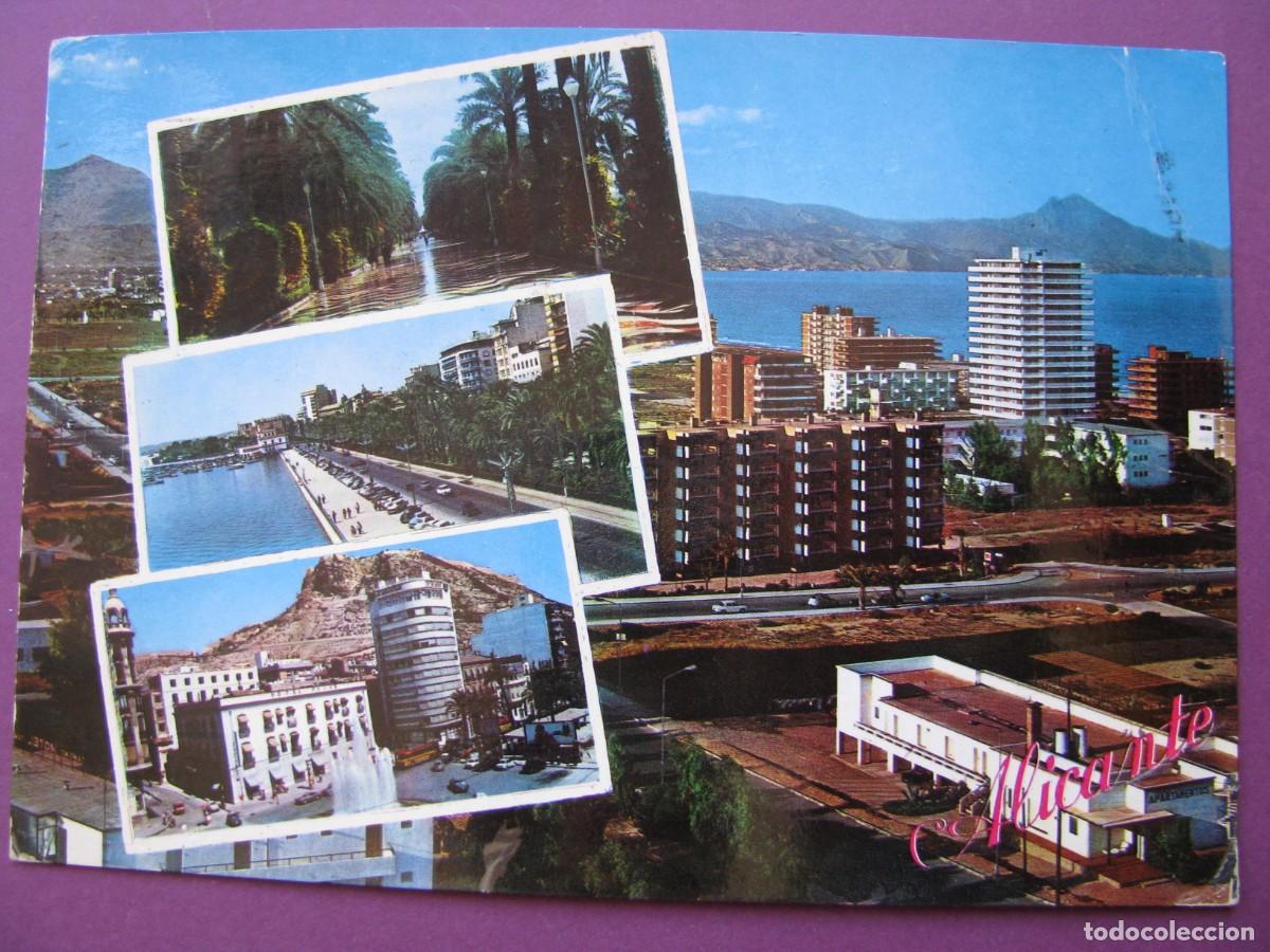 Postales: POSTAL DE ALICANTE. ARRIBAS. CIRCULADA