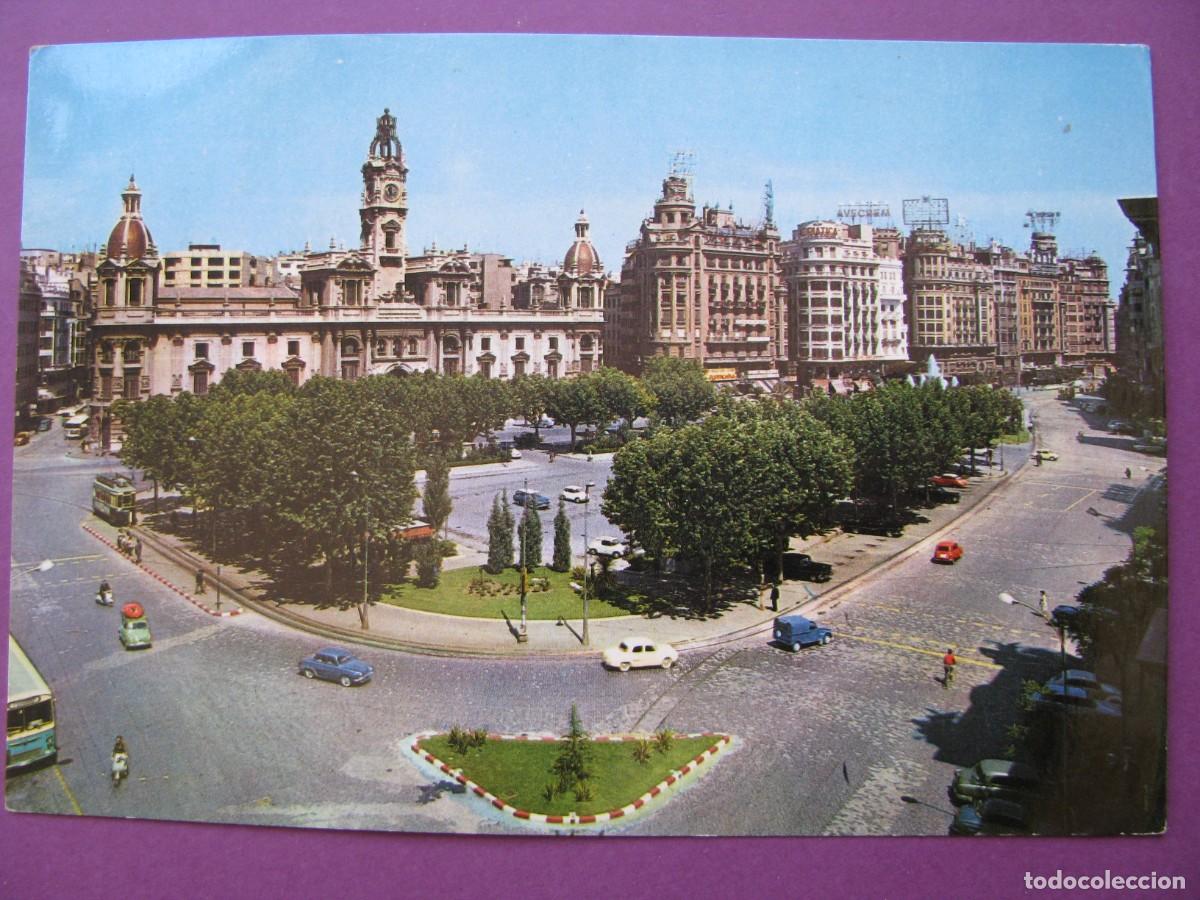 Postales: POSTAL DE VALENCIA. PLAZA DEL CAUDILLO. ZERKOWITZ, DUR&Aacute;. CIRCULADA