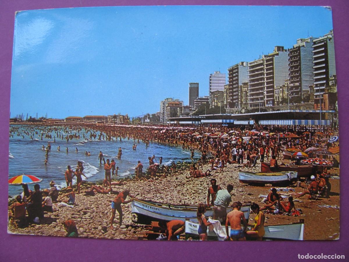 Postales: POSTAL DE ALICANTE. PLAYA DEL COCO. RAKER. CIRCULADA