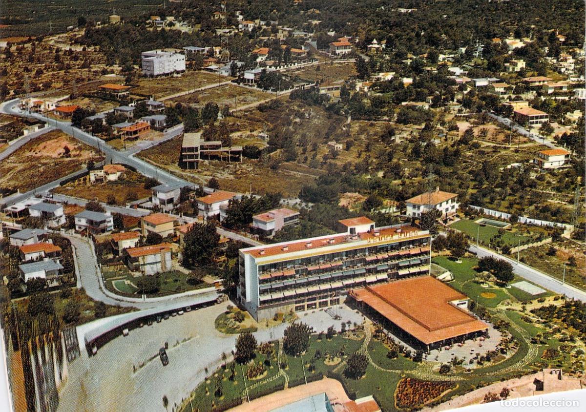 Postales: Postal Vista A&eacute;rea del Hotel Lido en Torrente Valencia