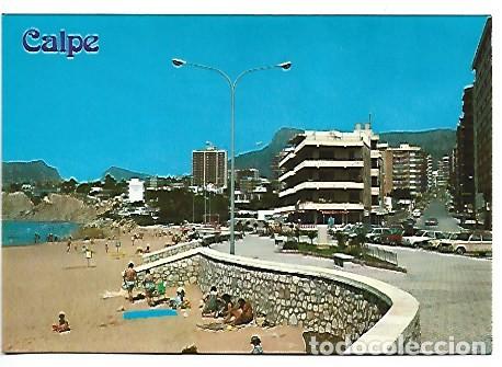 Postales: AVDA. GABRIEL MIRO DESDE PASEO MARITIMO.- CALPE / ALICANTE