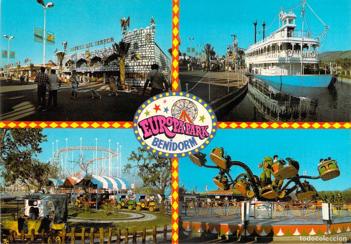 Postales: Postal Europa Park Benidorm Parque de Atracciones