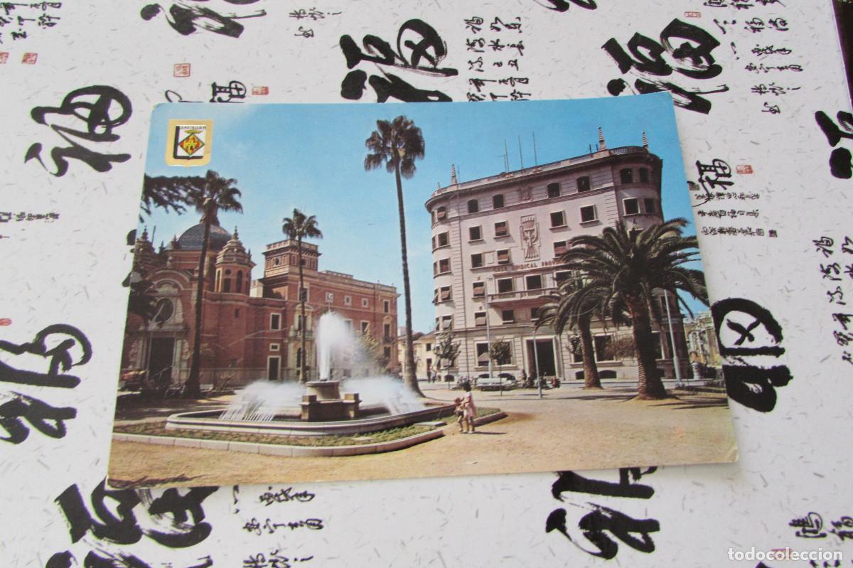 Postales: POSTAL DE CASTELL&Oacute;N DE LA PLANA. PLAZA MAR&Iacute;A AGUSTINA CIRCULADA
