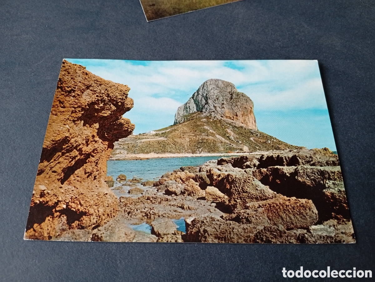 Postales: Postal Calpe, pe&ntilde;&oacute;n de ifach
