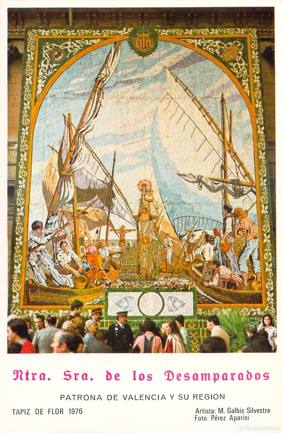 Cartoline: Postal de la Virgen de los Desamparados Patrona de Valencia
