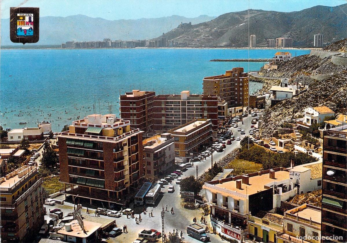 Postales: Postal de Cullera - Caser&iacute;o del Faro y Bah&iacute;a, Valencia