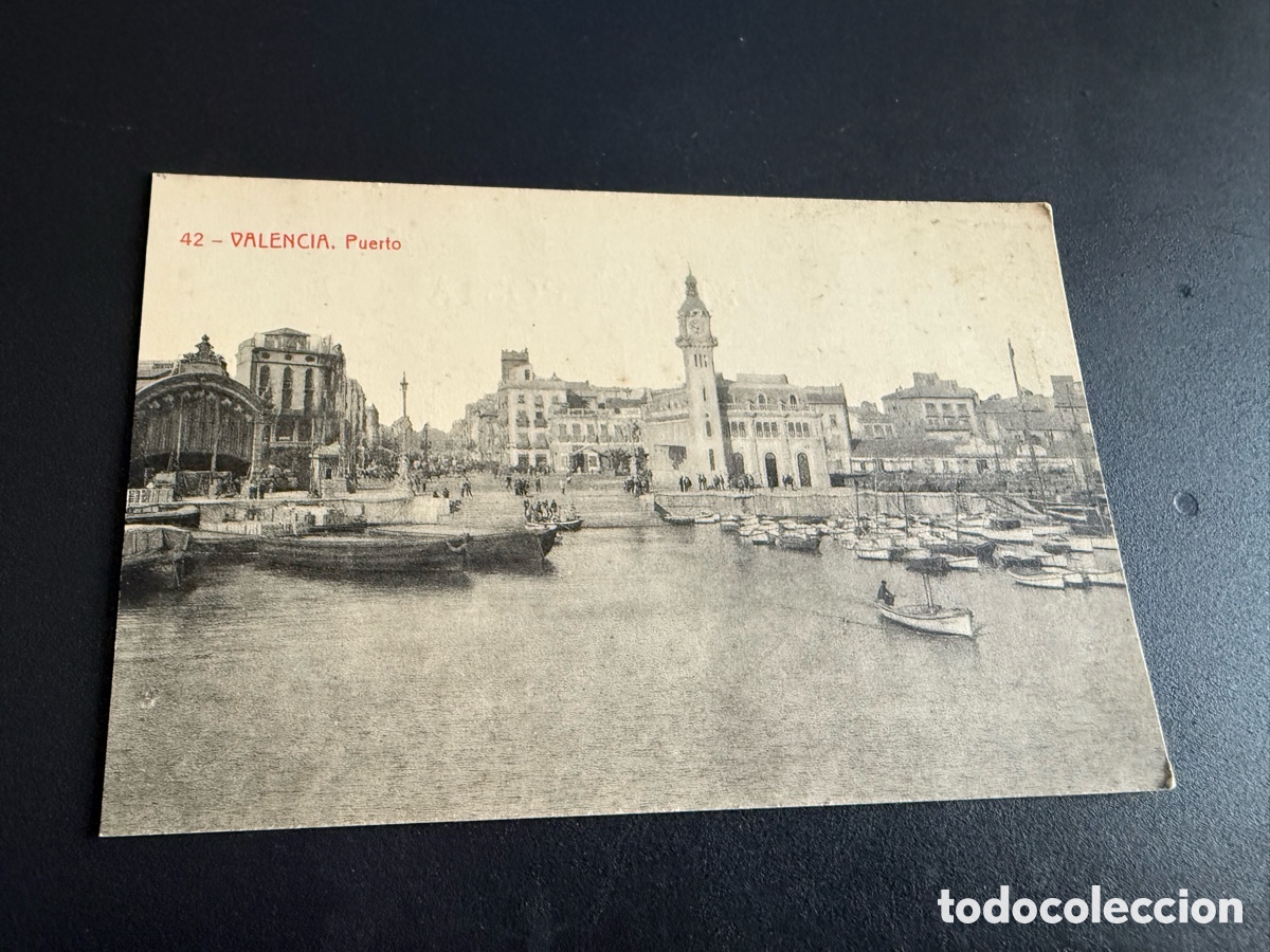 Postales: Postal. VALENCIA. Puerto. Fototipia THOMAS
