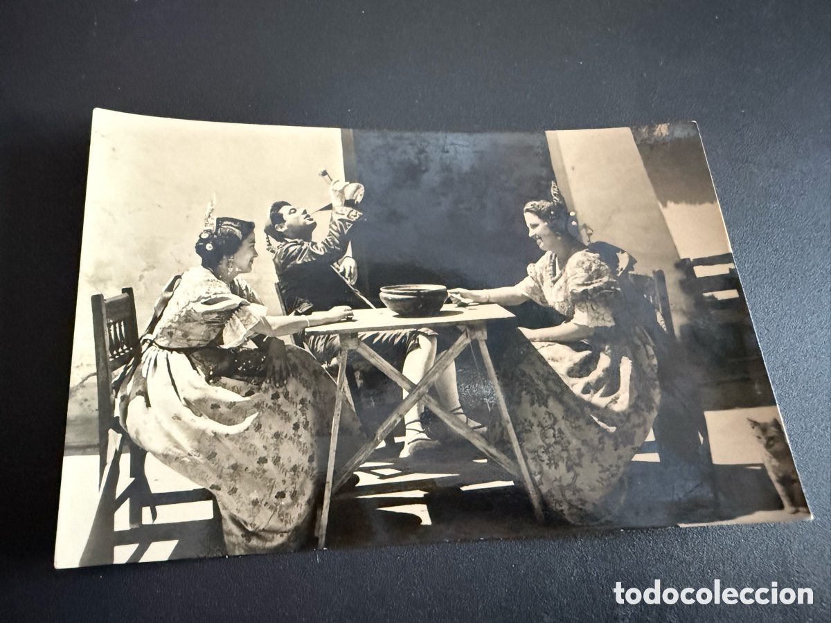 Postales: Postal VALENCIA. Trajes T&iacute;picos en la Barraca