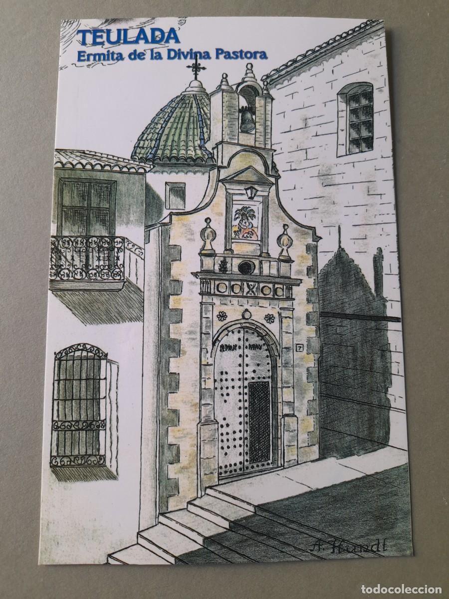 Postales: Postal teulada (alicante) , ermita de la divina pastora, sobre 2000
