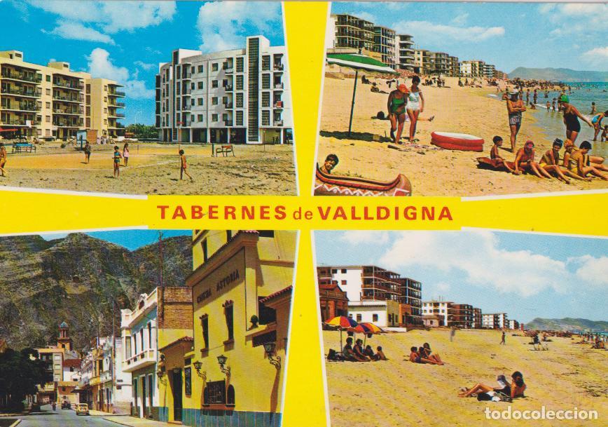 Postales: TABERNES DE VALLDIGNA (VALENCIA) CUATRO BELLAS BISTAS &ndash; ESCRITA 1970