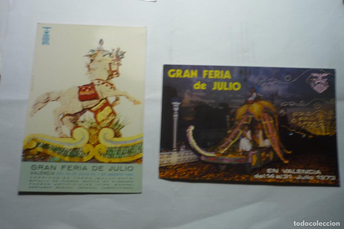 Postkarten: lote postales valencia gran feria julio a&ntilde;os 60-70
