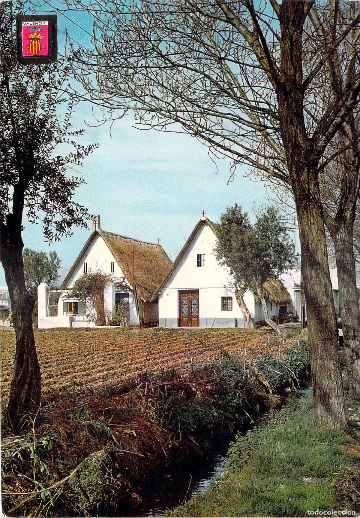 Postales: Postal de Barracas T&iacute;picas en la Huerta de Valencia