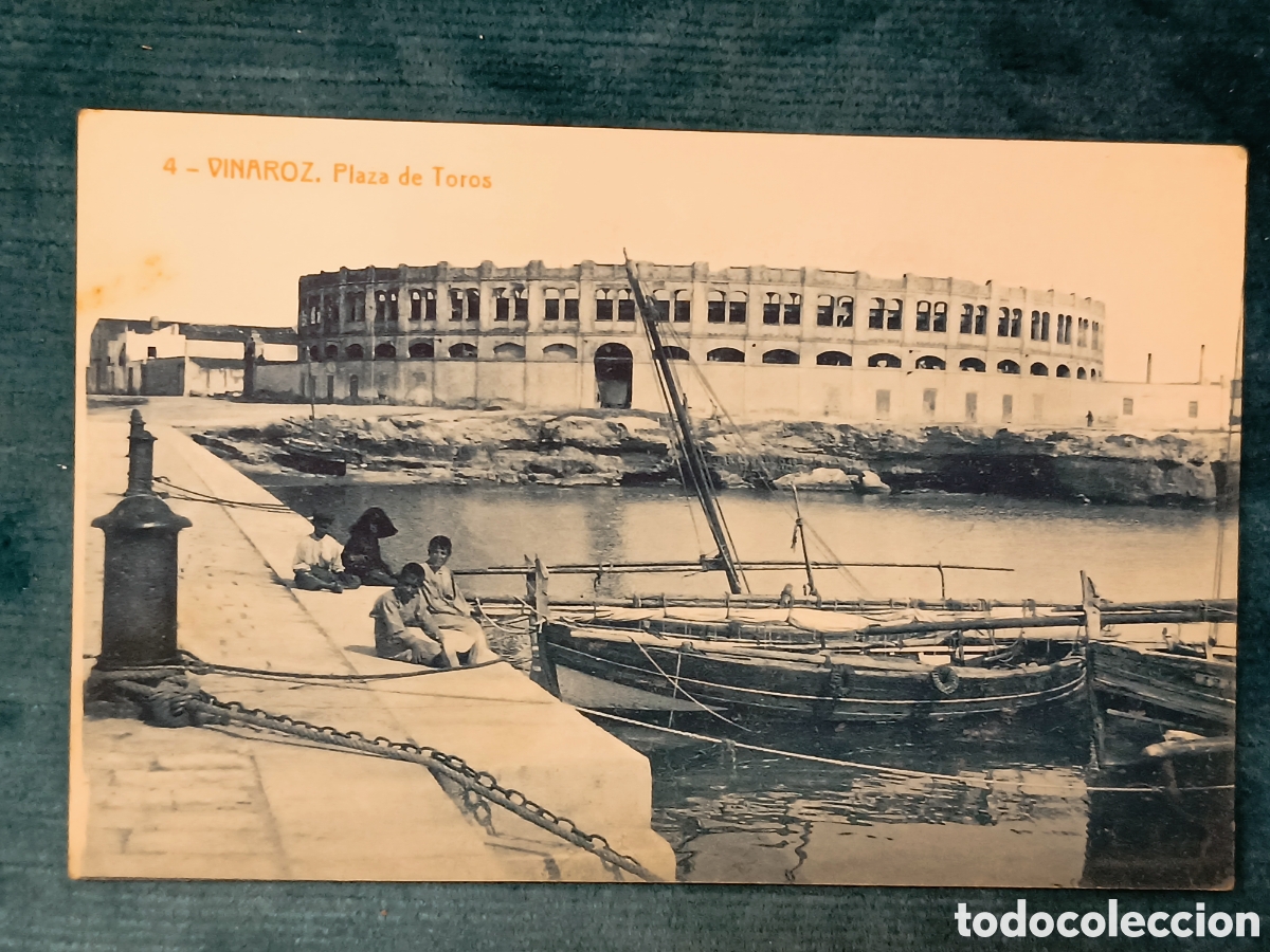 Postales: 4 VINAROZ. Plaza de Toros. Vinar&ograve;s