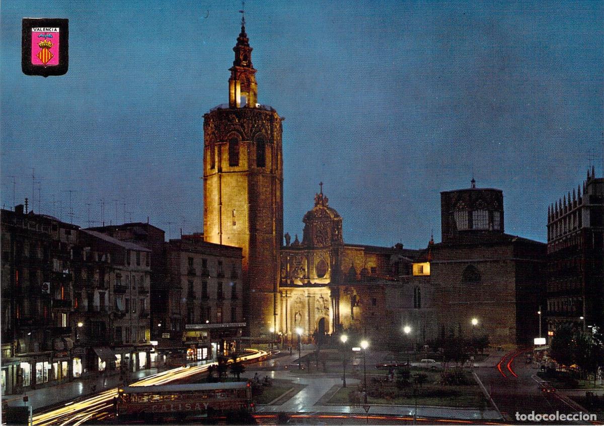 Postales: Postal de Valencia: Plaza de Zaragoza y el Miguelete