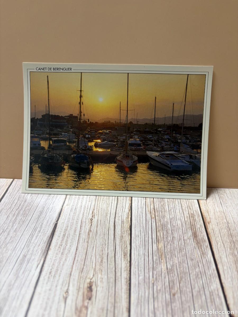 Postales: TARJETA POSTAL. VALENCIA. 36.- CANET DE BERENGUER. ATARDECER. EDICIONES ARRIBAS