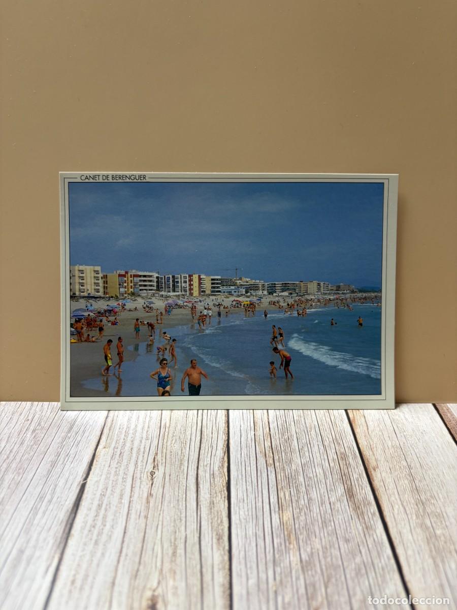 Postales: TARJETA POSTAL. VALENCIA. 34.- CANET DE BERENGUER. PLAYA. EDICIONES ARRIBAS