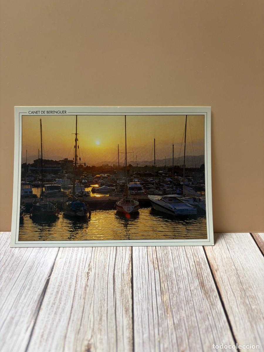 Postales: TARJETA POSTAL. VALENCIA. 36.- CANET DE BERENGUER. ATARDECER. EDICIONES ARRIBAS