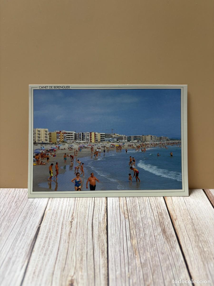 Postales: TARJETA POSTAL. VALENCIA. 34.- CANET DE BERENGUER. PLAYA. EDICIONES ARRIBAS