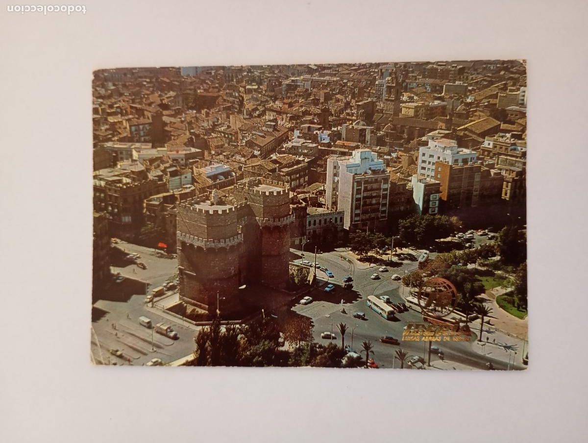 Postales: POSTAL DE VALENCIA. VISTA A&Eacute;REA. TDKP29L