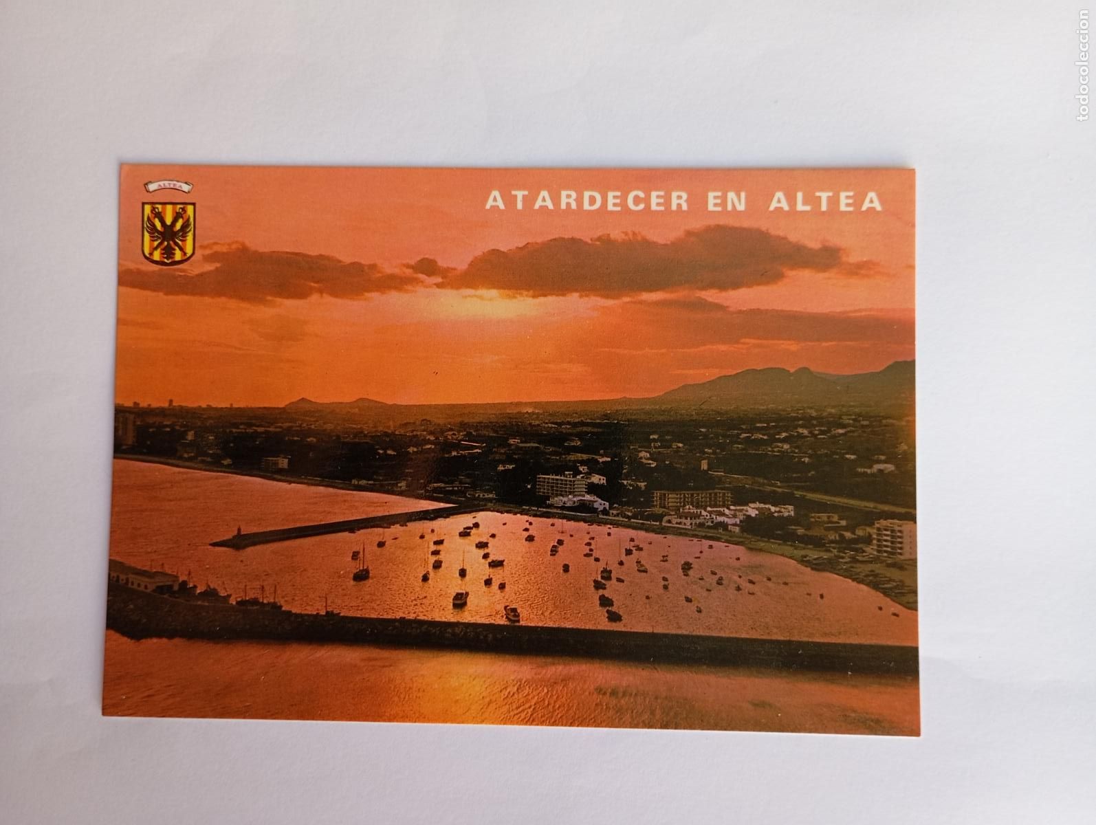 Postcards: POSTAL DE ALTEA ALICANTE. ATARDECER. TDKP29Z1