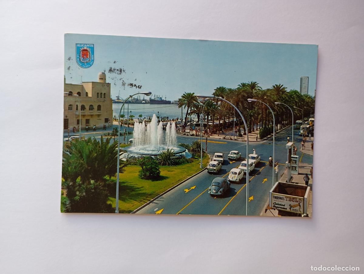 Postcards: POSTAL DE ALICANTE. PLAZA DEL MAR CIRCULADA. TDKP29Z1