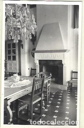Postales: ANTIGUA POSTAL CASA ESTUDIO BIBLIOTECA SEGRELLES COMEDOR DETALLE FOTO L VIDAL ALBAIDA VALENCIA