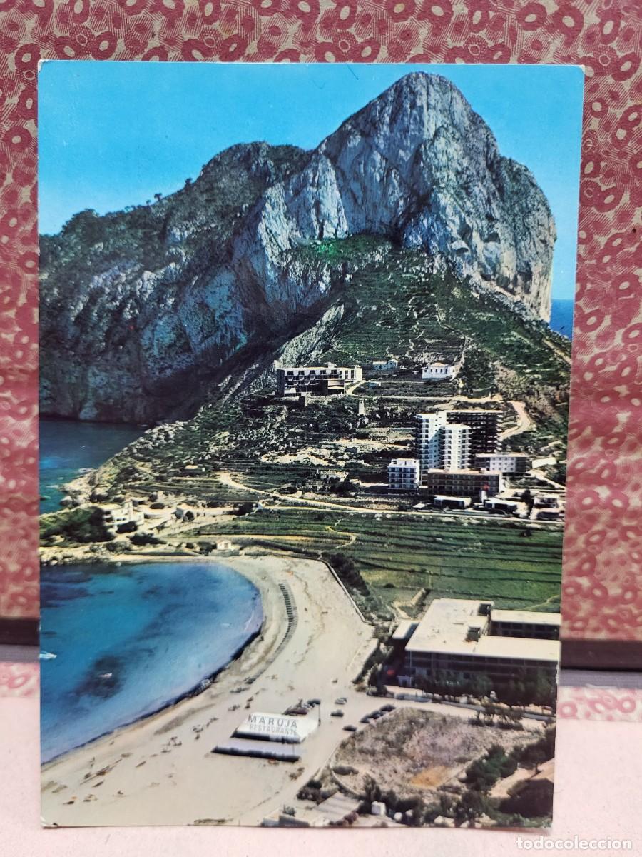 Postales: ANTIGUA POSTAL CALPE PE&Ntilde;ON DE IFACH ALICANTE