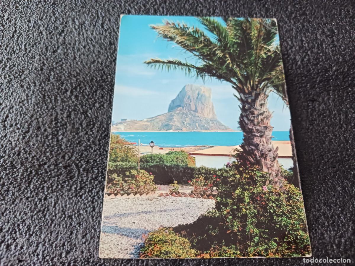 Postales: 14 alicante, pe&ntilde;on de ifach, ed. galiana, circulada