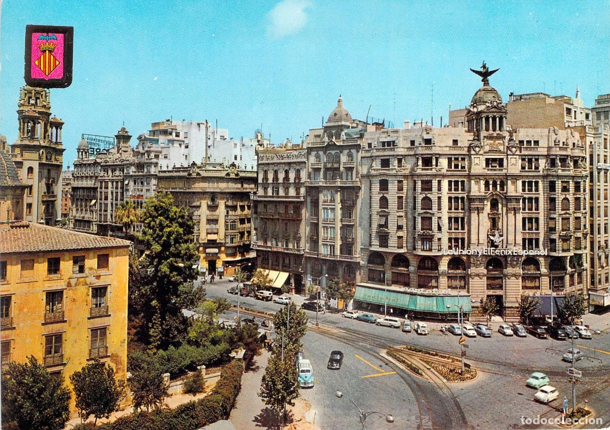 Postales: Postal de la Avenida Marqu&eacute;s de Sotelo, Valencia
