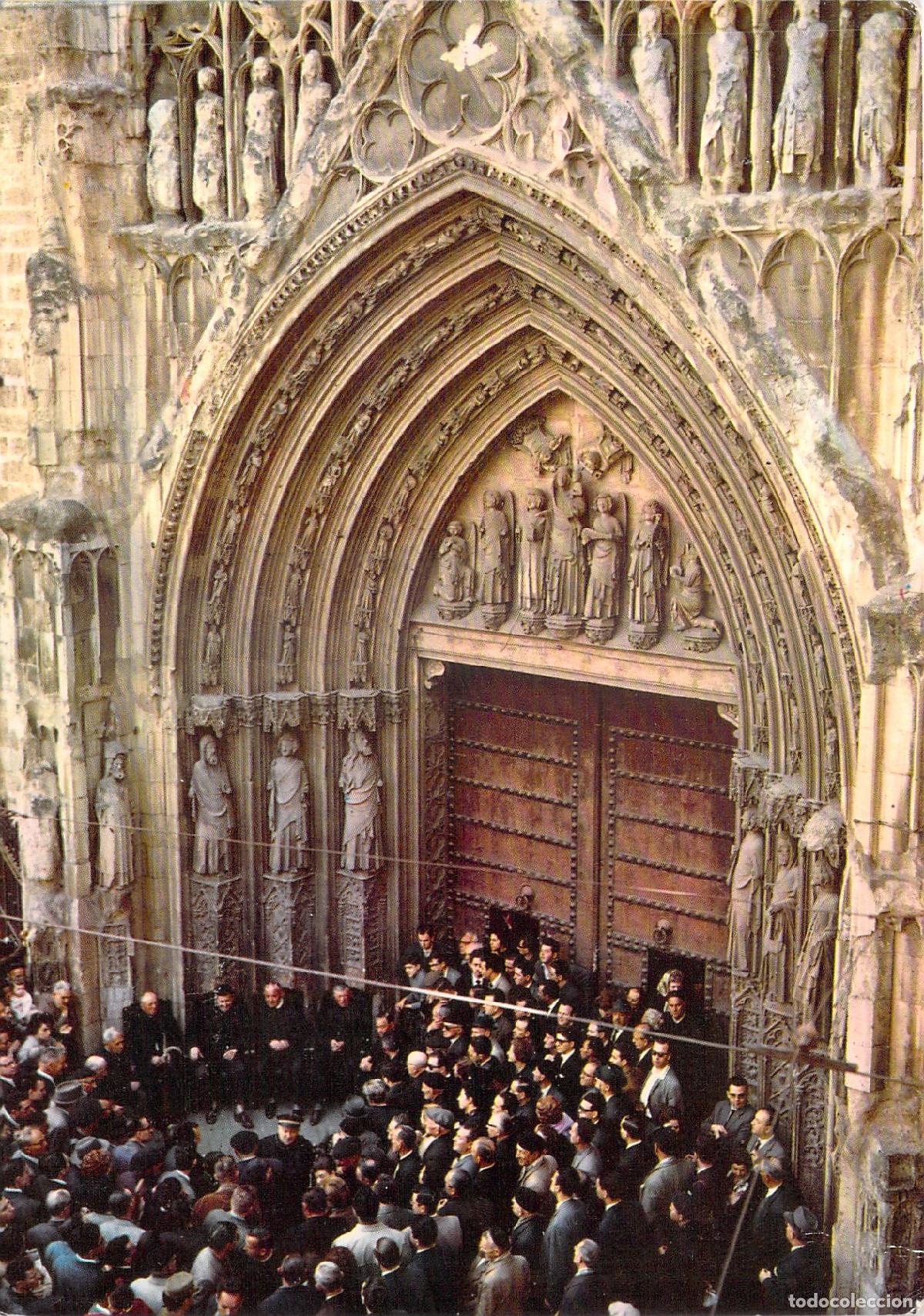 Postales: Postal Valencia Tribunal de las Aguas de la Catedral