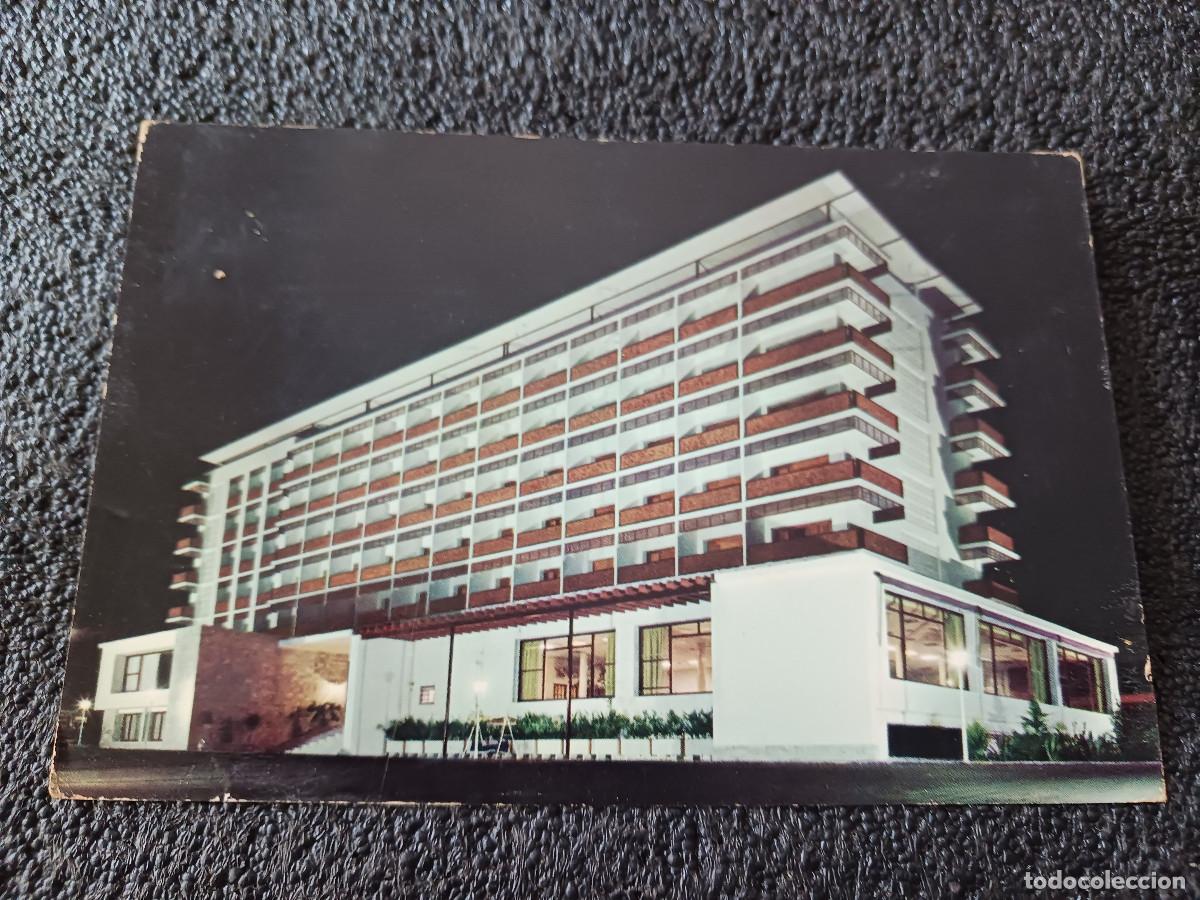 Postales: ALICANTE, ALFAZ DE PI, RESIDENCIA DE EMPLEADOS DEL BANCO DE VIZCAYA, ed. foat, circulada
