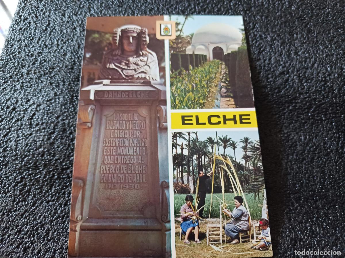 Postales: 59 ALICANTE, elche, dama de elche, ed. subirats, circulada 1974