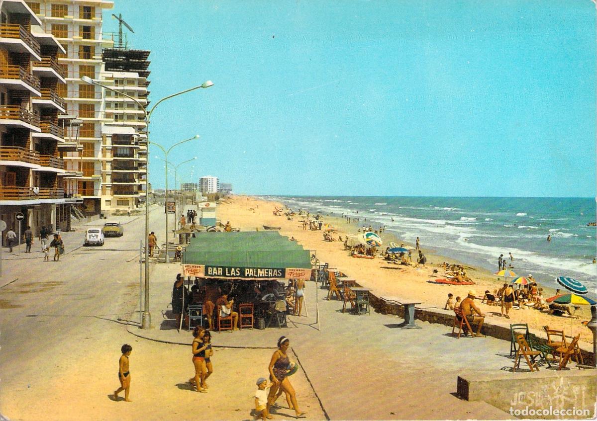 Postales: Postal Passeig de l'Alguer en Sueca, Valencia