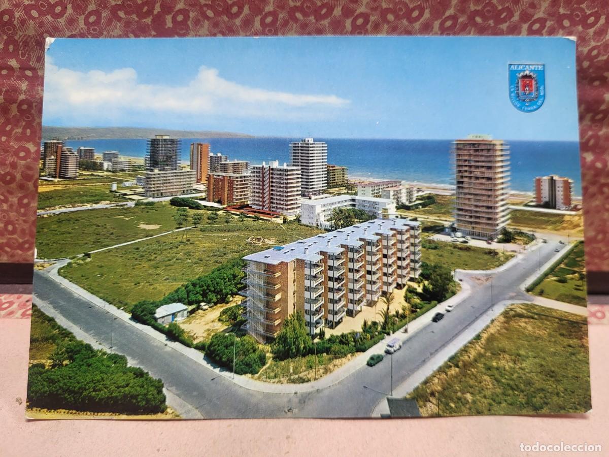 Postales: ANTIGUA POSTAL PLAYA SAN JUAN ALICANTE AYALA 90