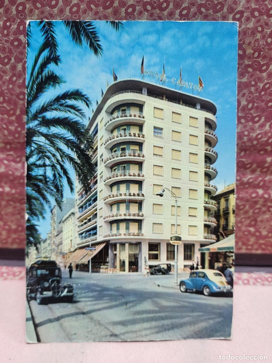 Postales: ANTIGUA POSTAL HOTEL CARLTON ALICANTE AGATA 4113