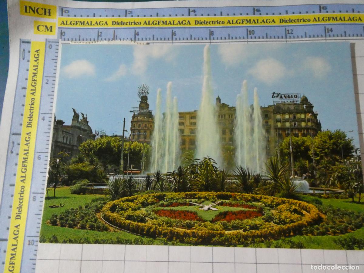 Postales: POSTAL DE VALENCIA. A&Ntilde;O 1969 PLAZA PA&Iacute;S VALENCIANO 156 . 1603