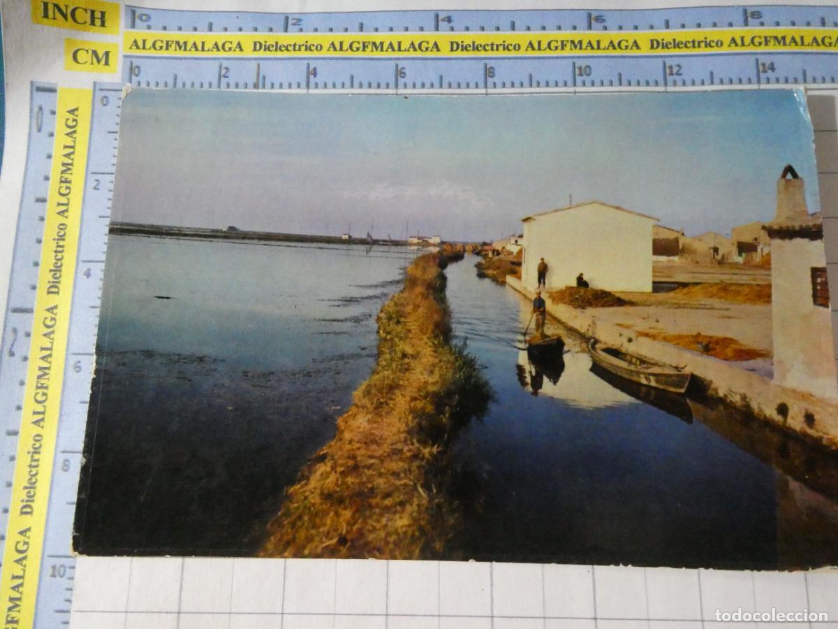 Postales: POSTAL DE VALENCIA. LA ALBUFERA UNO DE LOS CANALES 6032 CAMPA&Ntilde;A . 1604