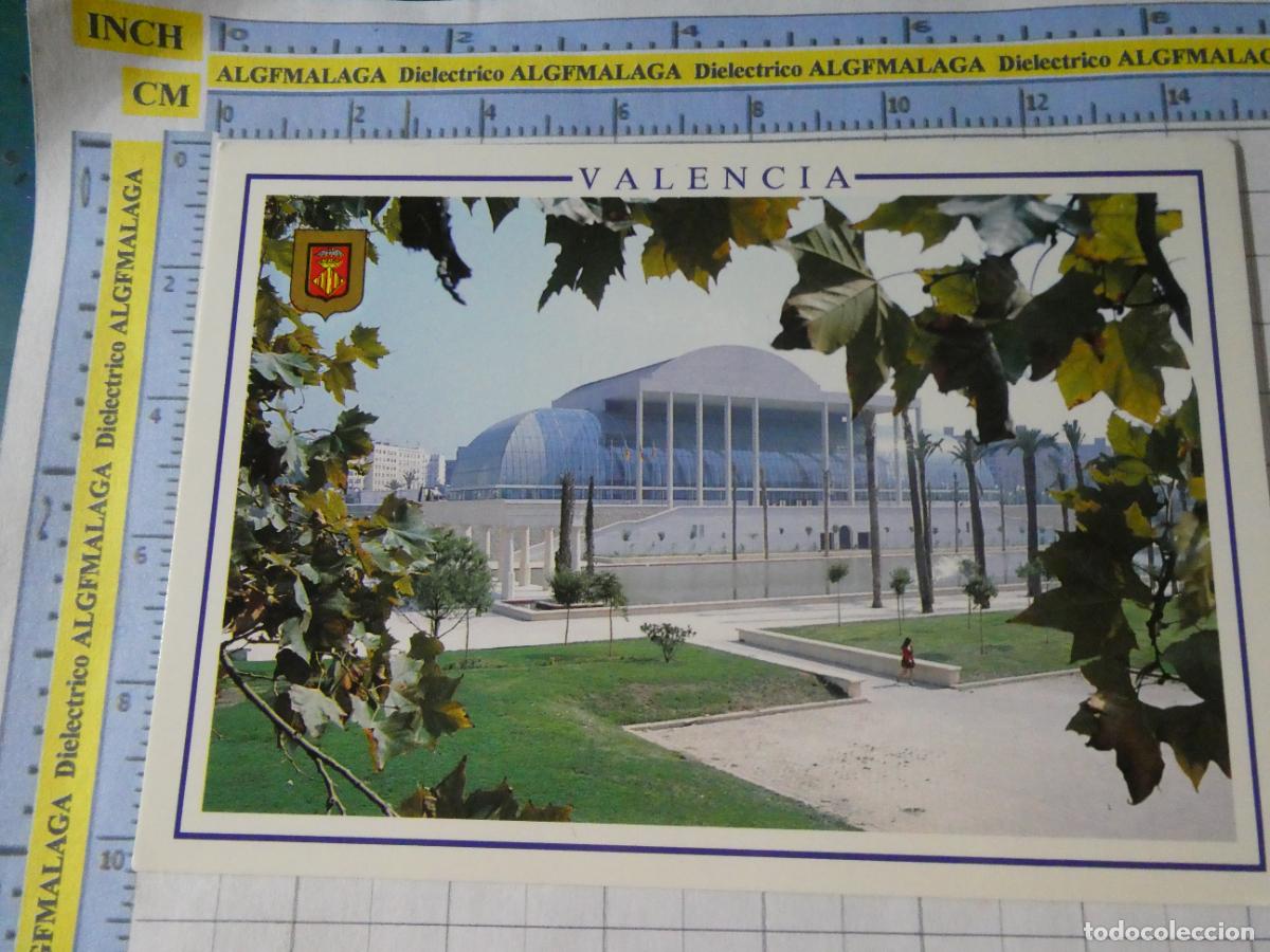 Postales: POSTAL DE VALENCIA. A&Ntilde;O 1989. PALAU DE LA M&Uacute;SICA. 1482 ESCUDO ORO. 1607