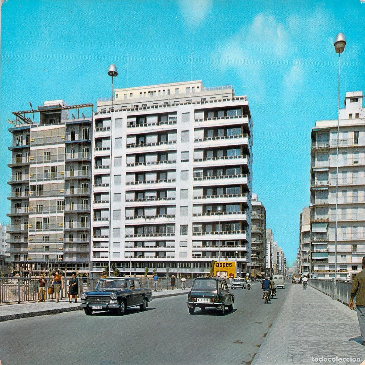 Postales: Postal Elche Alicante Puente Altamira Vista Urbana con Coches