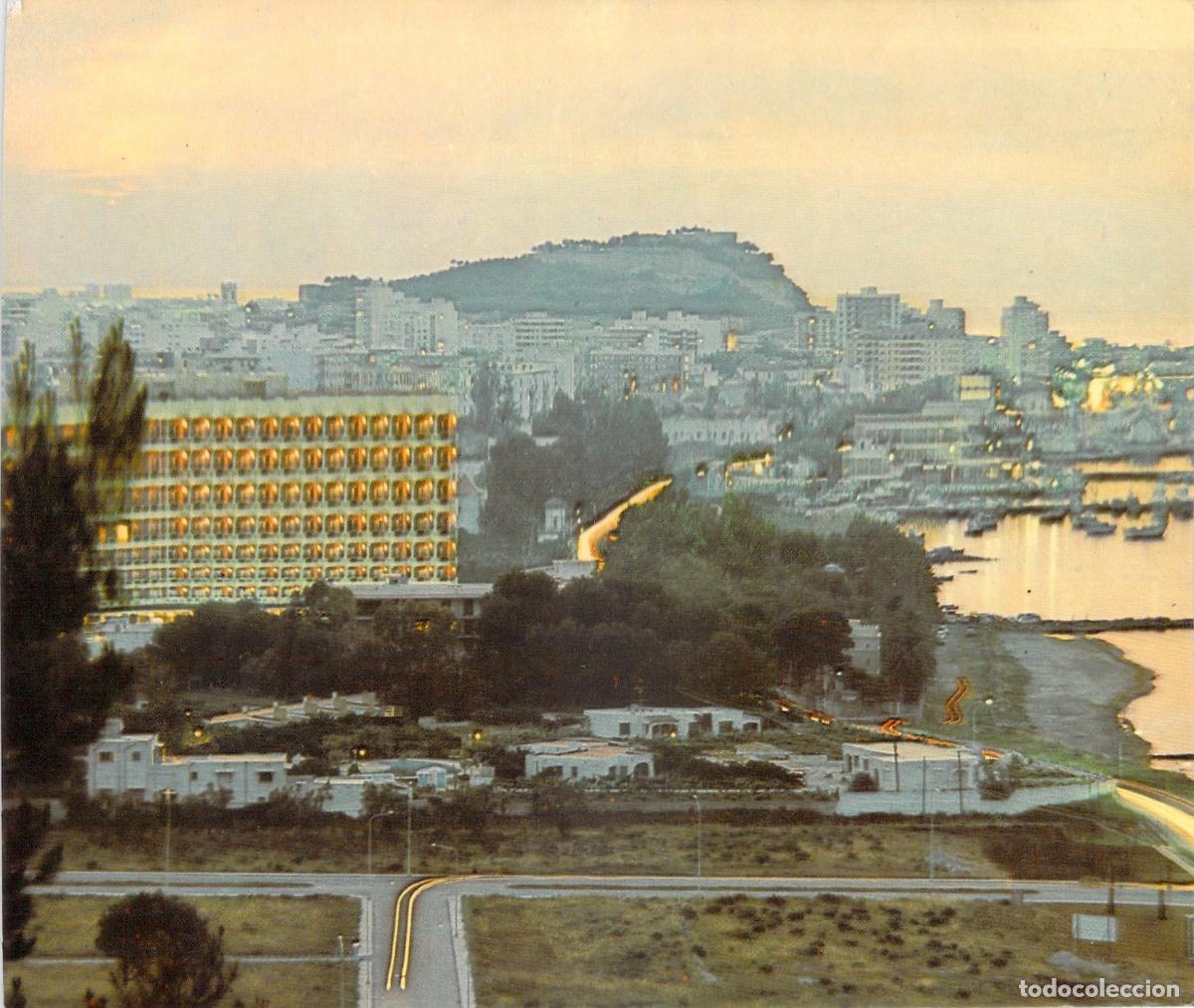 Postales: Postal de Denia al Atardecer con Vista del Hotel Denia