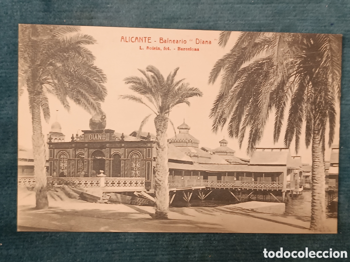 Postales: ALICANTE. Balneario &rdquo;Diana&rdquo; (Alacant)