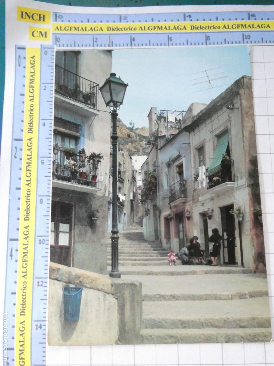 Postales: POSTAL DE ALICANTE. A&Ntilde;O 1966. BARRIO T&Iacute;PICO DE SANTA CRUZ 18 OSCAR COLOR . 1628
