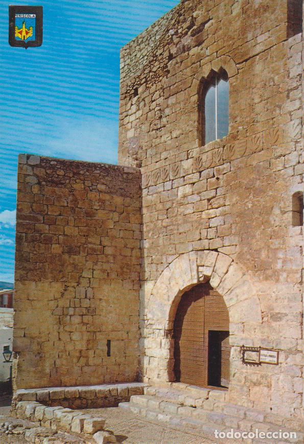 Postales: PE&Ntilde;ISCOLA (CASTELLON) ENTRADA AL CASTILLO - COMAS ALDEA N&ordm;5 - S/C