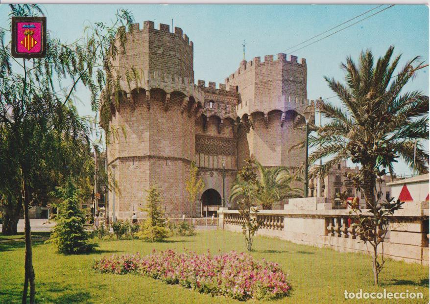 Postales: VALENCIA, TORRES DE SERRANOS - ESCUDO DE ORO N&ordm;857 - S/C