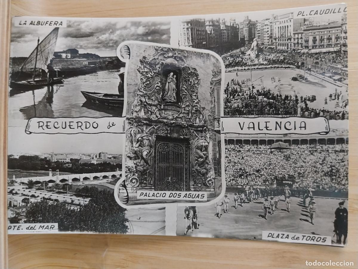 Postales: VISTAS VALENCIA ED JDP ESCRITA A&Ntilde;O 1959 BN