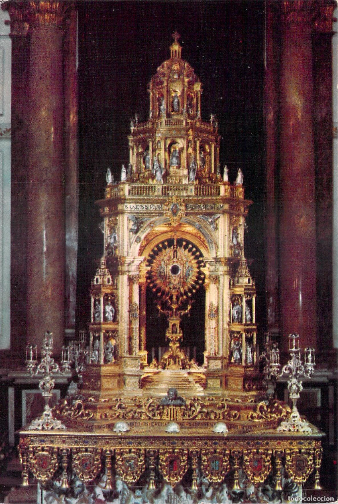 Cartoline: Postal de la Custodia Monumental de la Catedral de Valencia
