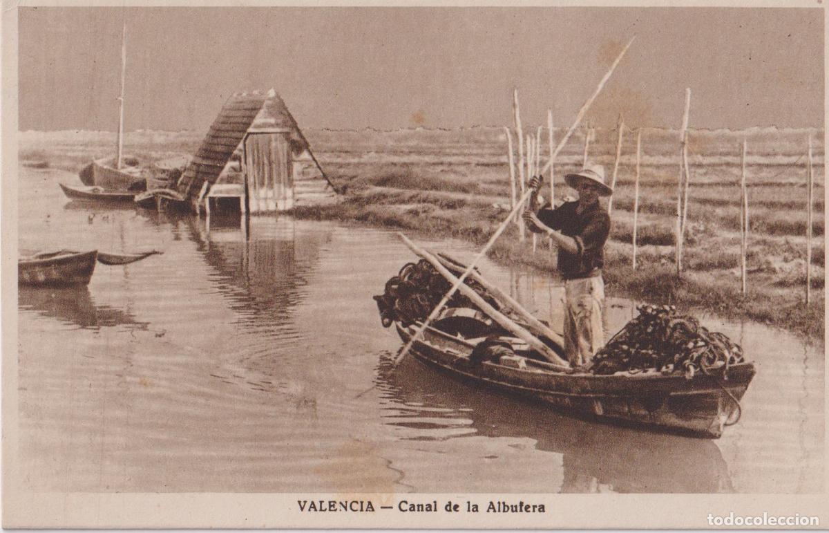 Postales: VALENCIA, CANAL DE LA ALBUFERA - JDP - S/C