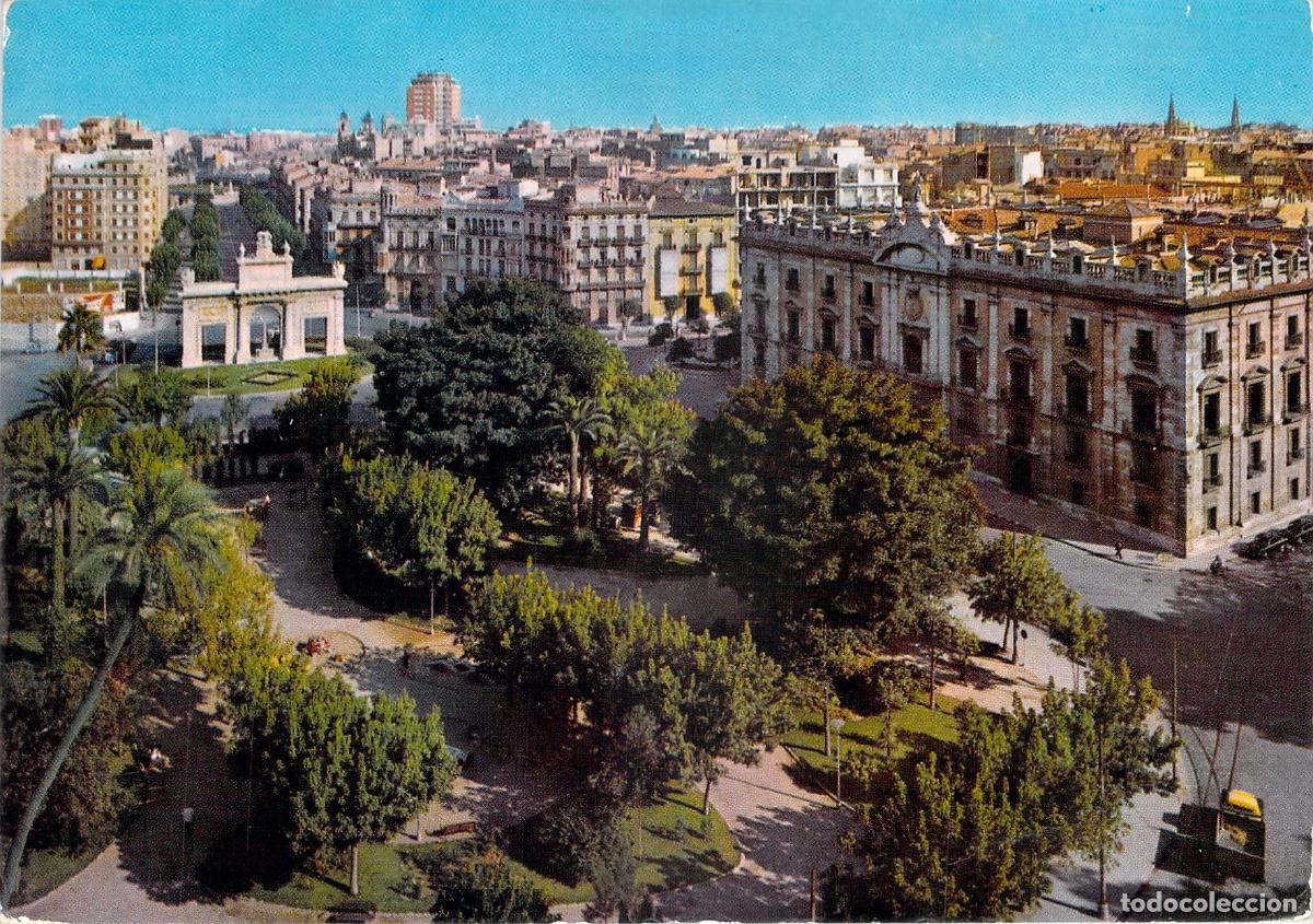 Postales: Postal Plaza del Marqu&eacute;s de Estella en Valencia